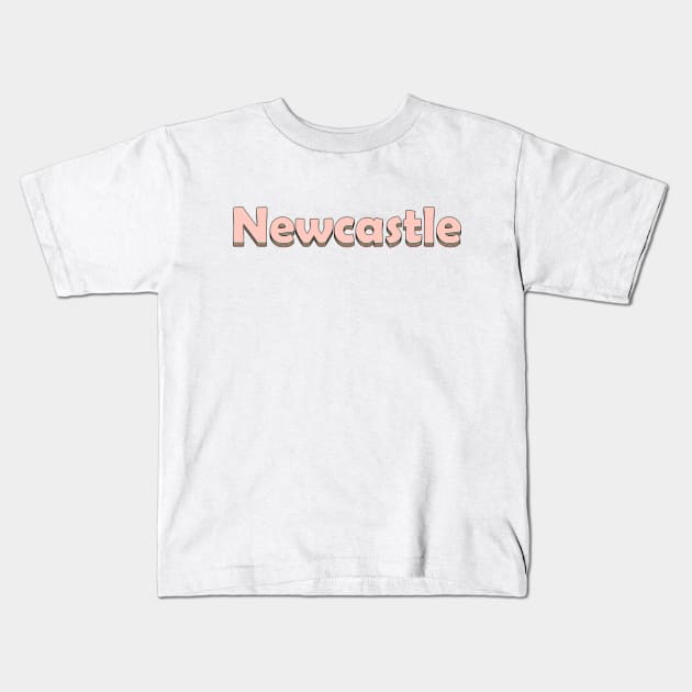 Newcastle! Kids T-Shirt by MysticTimeline